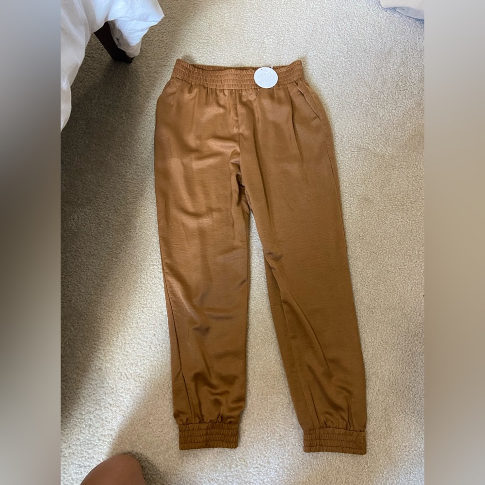 Silky boutique joggers